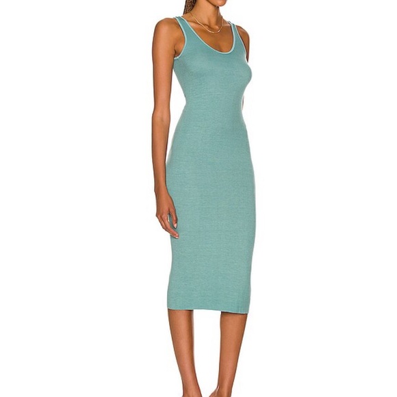 Enza Costa Ribbed Tank Dress New - Picture 3 of 4